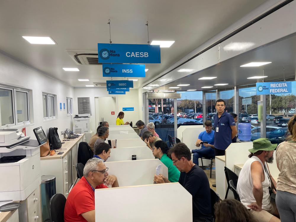 Águas Claras recebe atendimentos noturnos do Na Sua Hora até quarta-feira (20)